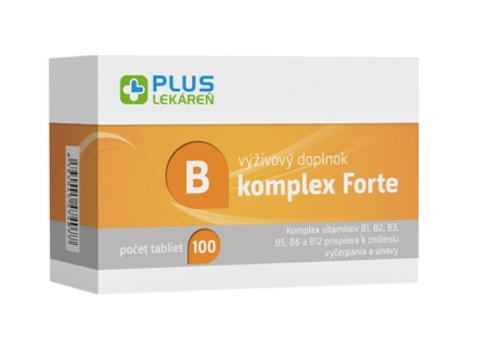 PLUS LEKÁREŇ B komplex Forte 100tbl