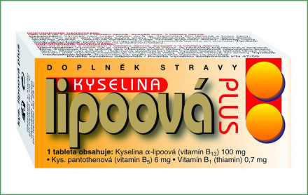 Kyselina lipoová Plus tbl.60